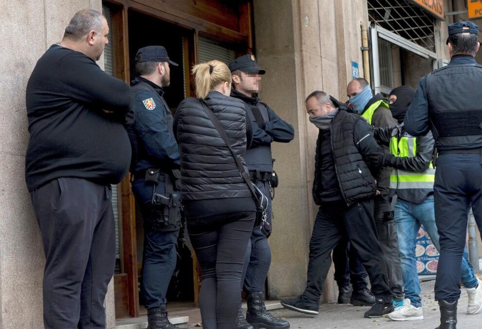 China roja desmantelada de blanqueo de capitales en Madrid